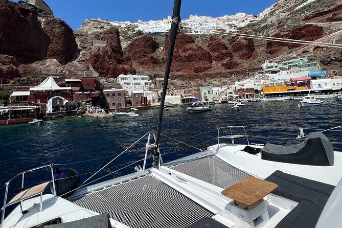 Half-Day Tailor-made Private Catamaran Cruise in Santorini - A Detailed Look at the Experience