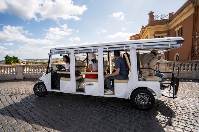 Rome Golf Cart Tour : Half-Day Private or Small Group Sightseeing - Pickup, Meeting Point, and Getting There
