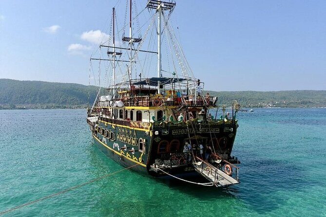 Halkidiki Blue Lagoon Cruise On A Pirate Boat From Thessaloniki - The Overall Value