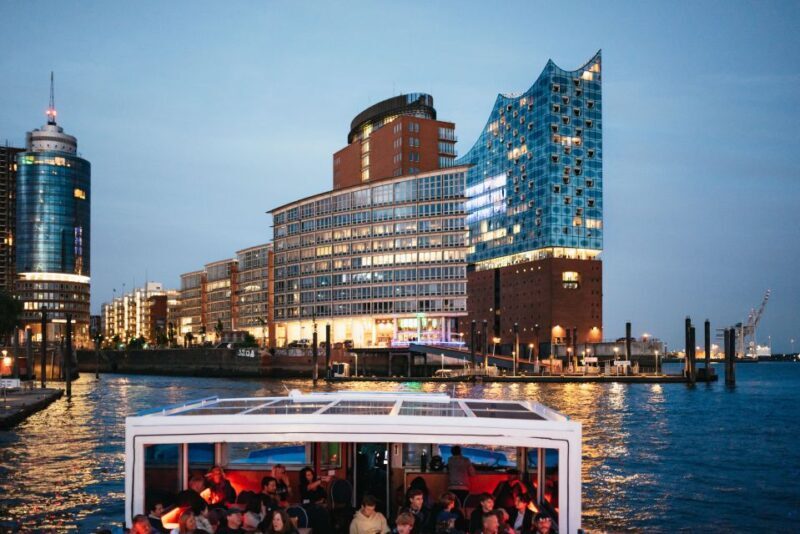Hamburg: 1-Hour Evening Harbor Lights Cruise - What It Feels Like