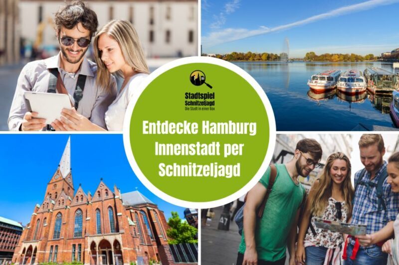 Hamburg City: Scavenger Hunt Self-Guided Tour - Key Points