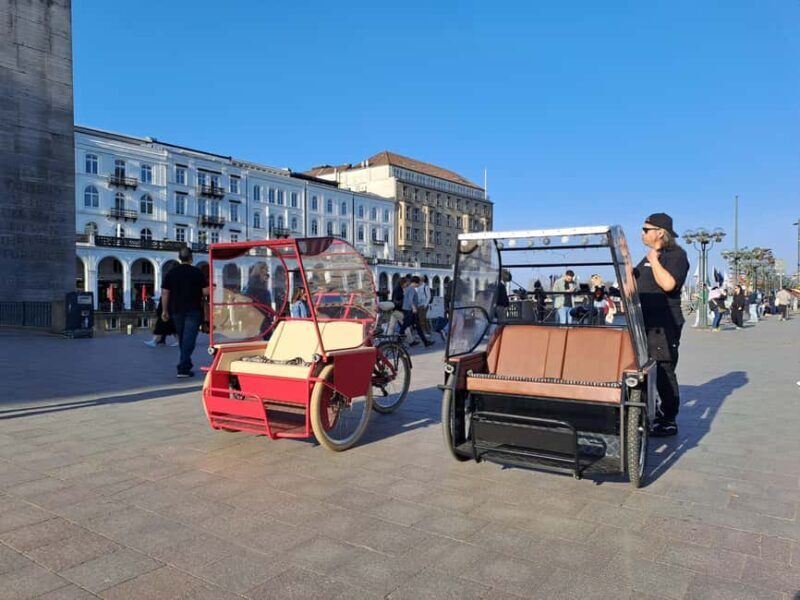 Hamburg: Smart city tours with electric rickshaws between the Elbe and Alster - Exploring Hamburg in a New Way