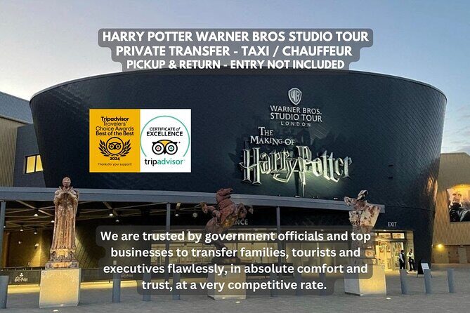 Harry Potter Warner Bros Studio Private Transfer Pickup & Return - Why Choose This Private Transfer?