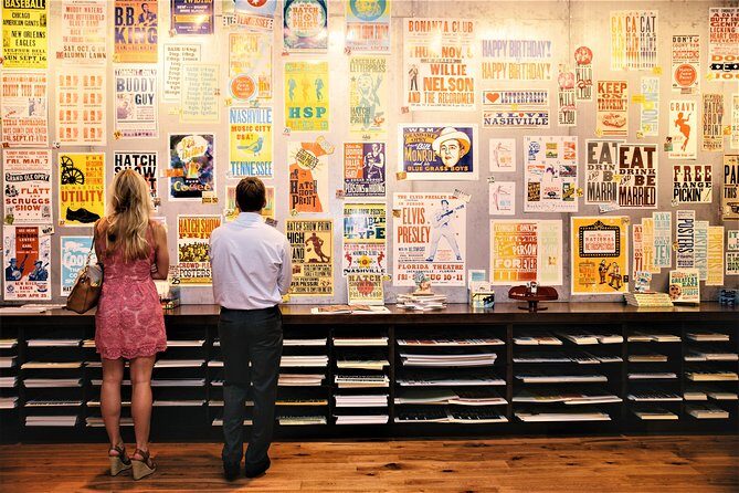 Hatch Show Print Studio Tour & Country Music Hall of Fame Combo - FAQs
