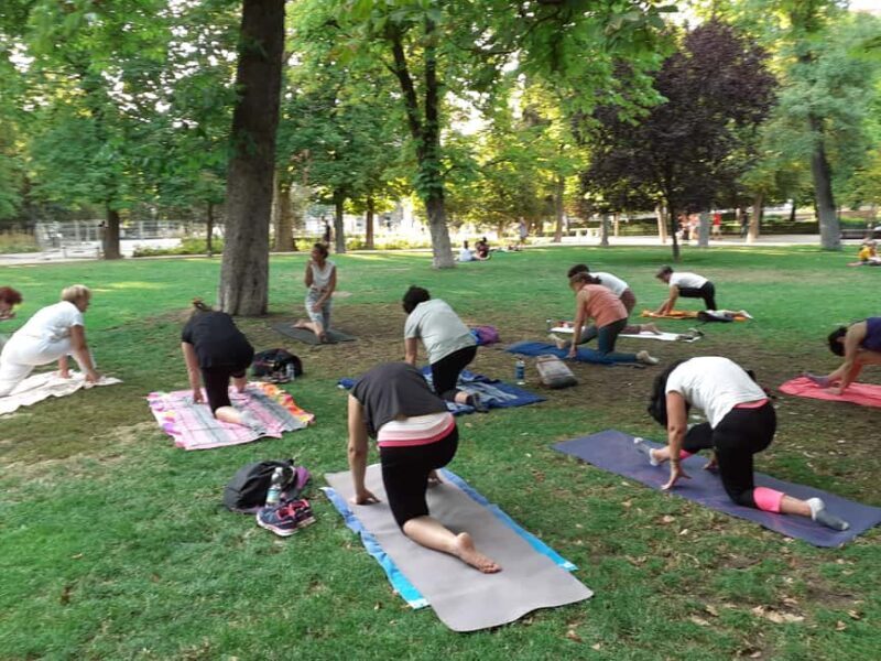 Hatha Yoga in El Retiro Park - Key Points