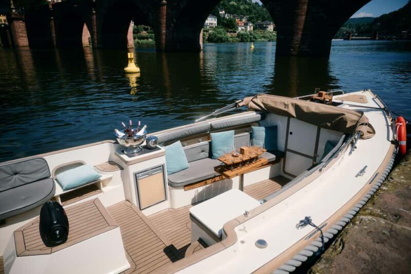 Heidelberg: Boat ride Heidelberg private boat with captain 3.5 hours for up to 12 guests - What’s Included and What’s Not