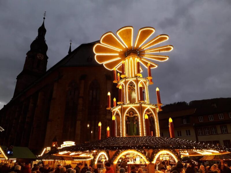 Heidelberg: Christmas Market tour with the Night Watchman - An In-Depth Look at the Heidelberg Christmas Market Tour
