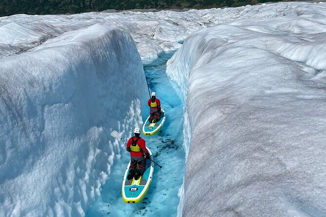 Helicopter and Glacier Paddle Boarding -PRIVATE - What to Expect from the Tour