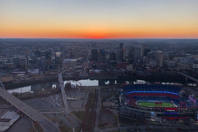 Helicopter Tour Downtown Nashville TN (approx. 30 min) - Key Points