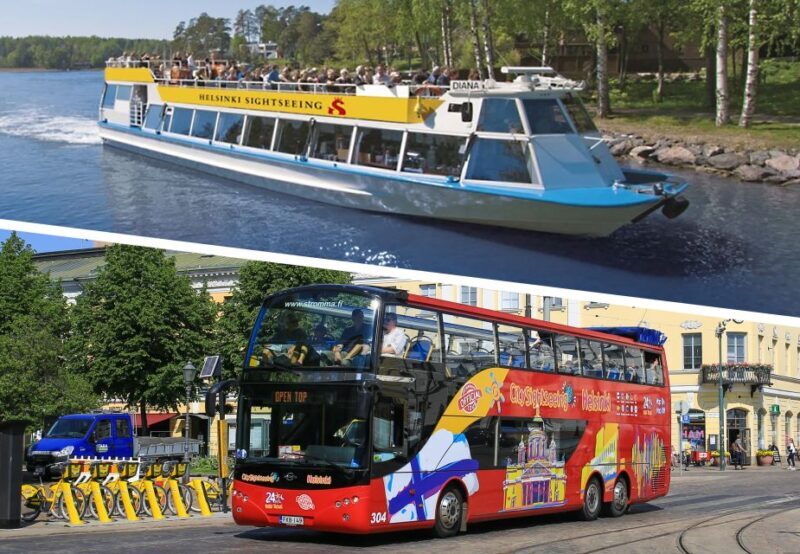 Helsinki: 48-Hour Bus & Boat Combo Tour - How the Tour Works: Combining Land and Sea