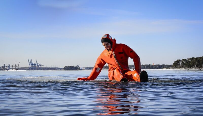 Helsinki: Floating Experience in a Survival Suit - When and How to Book