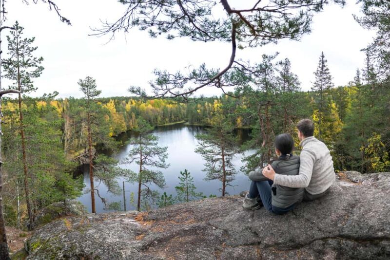Helsinki: Nuuksio National park hiking with campfire lunch - Key Points