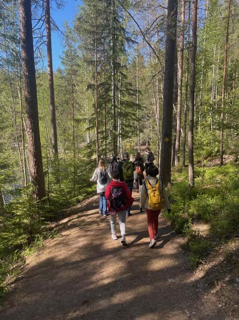 Helsinki: Nuuksio National park hiking with campfire lunch - Transportation and Practical Details