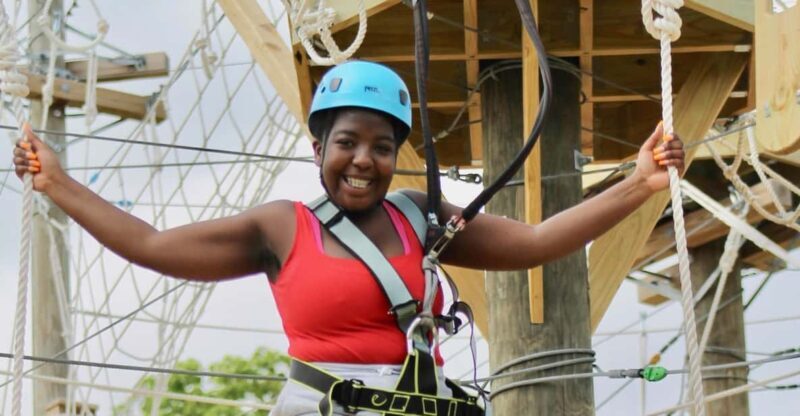 Henderson, Minnesota: High Ropes Obstacle Course Experience - Key Points