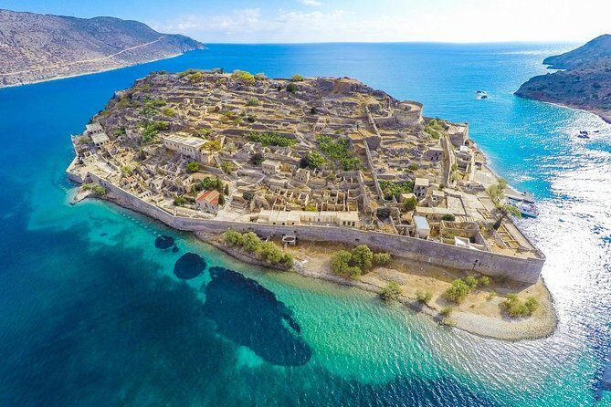 Heraklion : Spinalonga, Agios Nikolaos , Elounda Boat Tour & BBQ - The Journey to Spinalonga