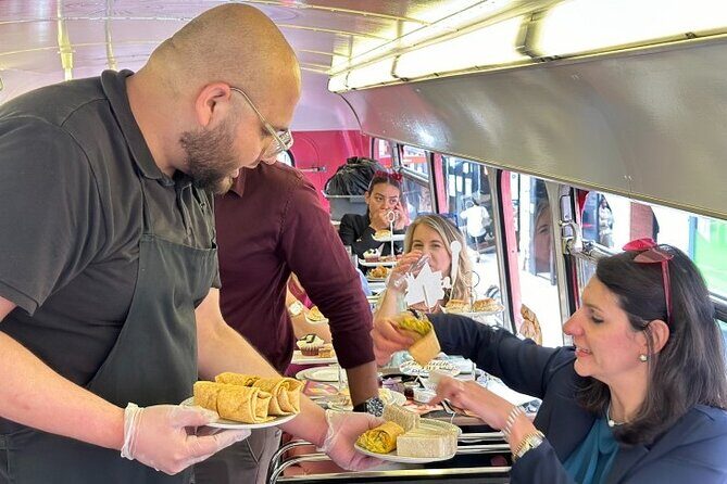 "Here We Go Again" London Afternoon Tea Bus - Key Points