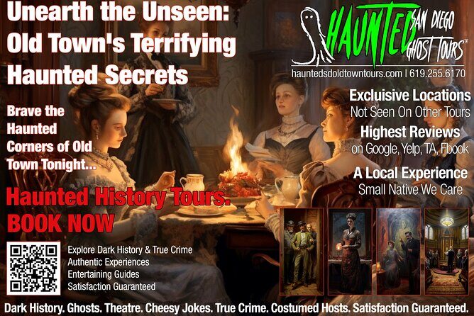 Heritage Park & Old Town Walking Ghost Tour in San Diego - Key Points