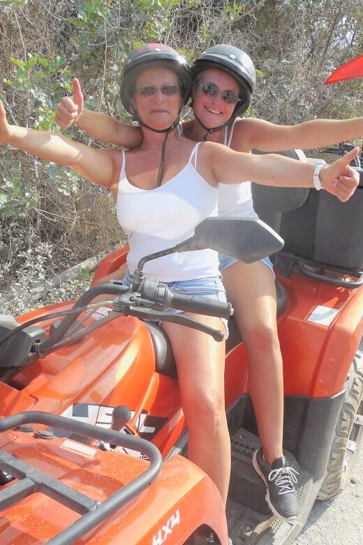 Hersonisos - Malia :off-road quad safari with transfer+Lunch - Key Points