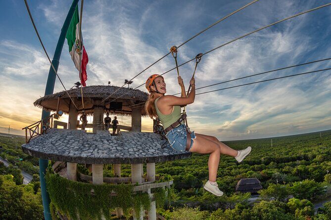 High-Adrenaline Day at Xplor Park  Departing from Cancunun - What to Expect at Xplor Park