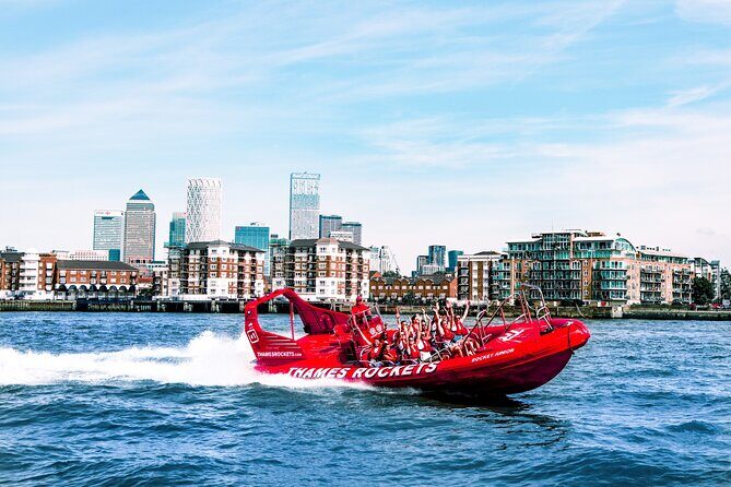 High-Speed Thames River Speedboat in London - Key Points