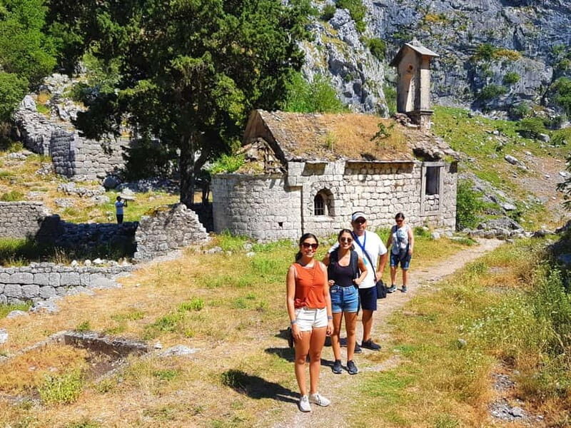 Hiking downhill Krstac to Kotor, visit San Giovanni fortress - The Journey Begins: From Kotor’s Old Town to the Mountain Pass