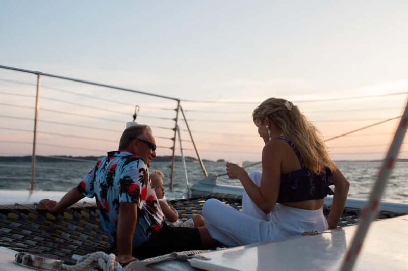 Hilton Head Island: Golden Hour Catamaran Cruise - Key Points