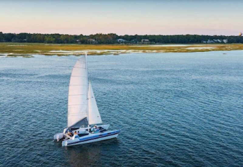 Hilton Head: Private Dolphin Day or Sunset Catamaran Sail - Key Points