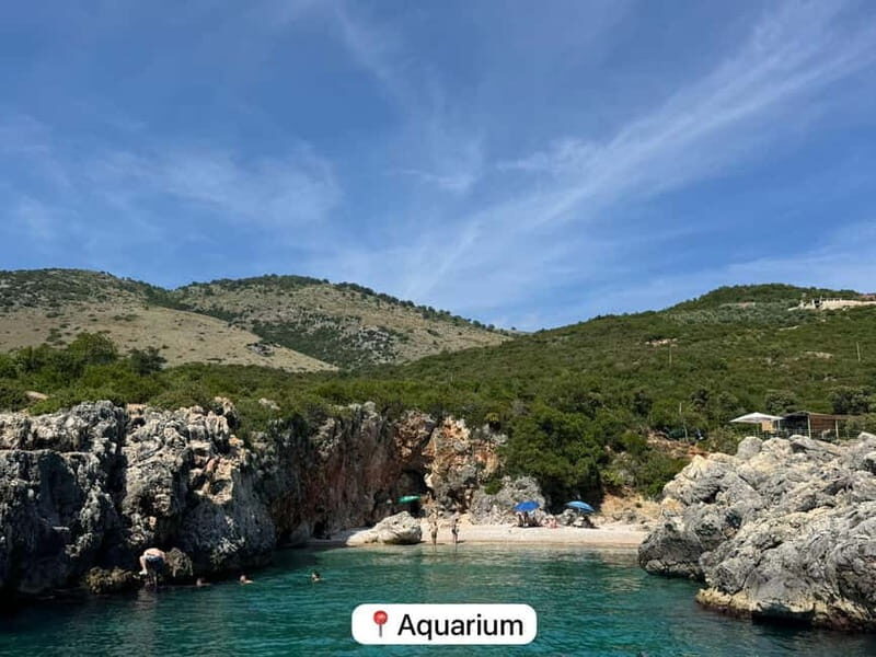 Himara:Pirate'sCaveTourwithswimstops&snorkeling(8-10persons) - Key Points