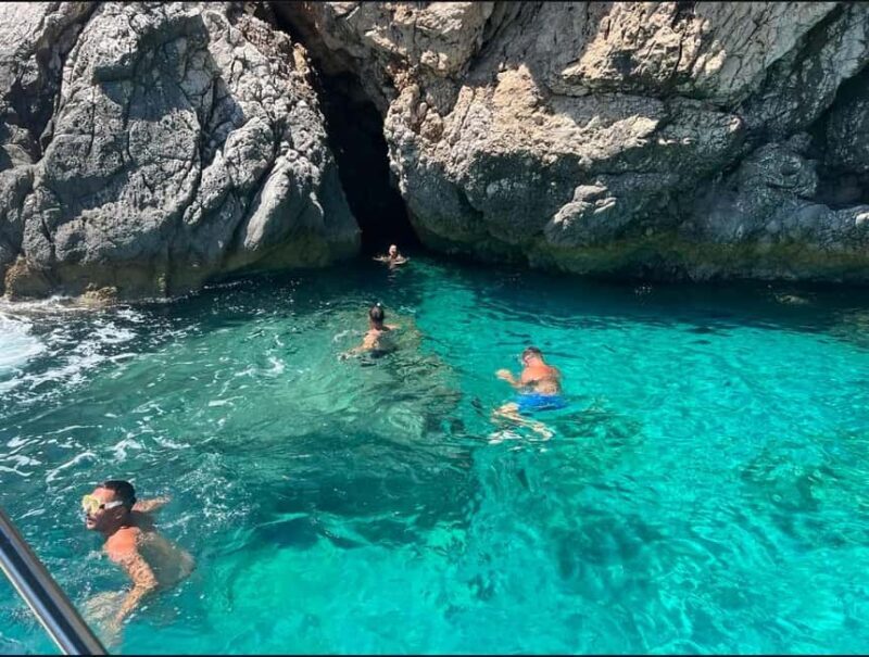 Himare: Catamaran Boat Trip with Swimming Stops - Key Points