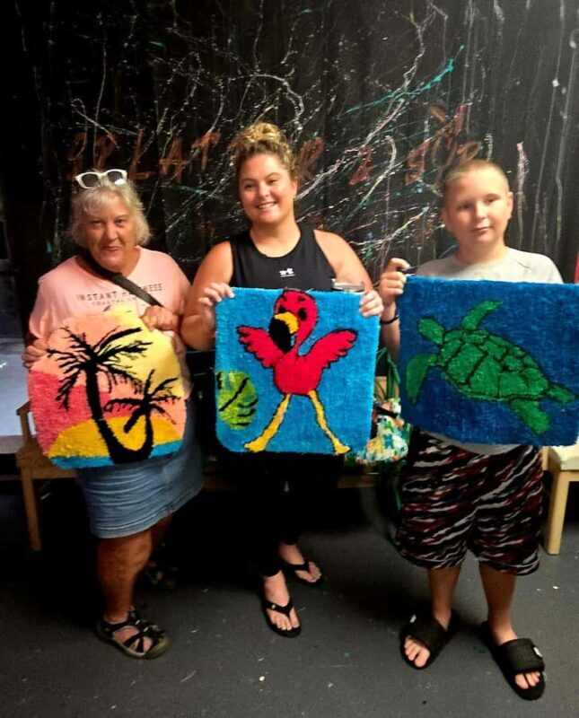 Hobe Sound, FL: Rug Tufting Workshop - Key Points