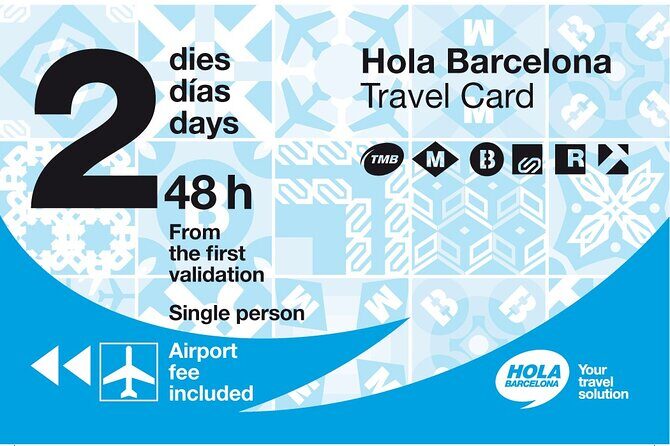 Hola Barcelona Travel Card - Key Points