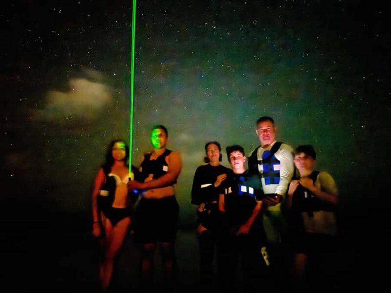 Holbox: Bioluminescence by Kayak and Stargazing. - Key Points