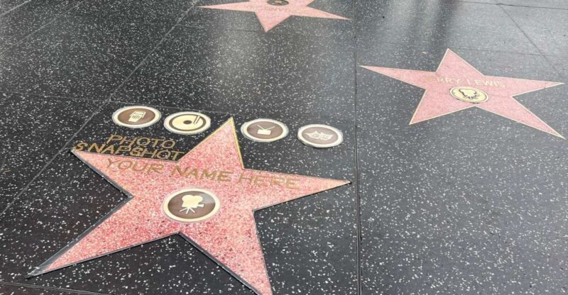 Hollywood: Make Your Own Star Walk of Fame Photo Experience - Key Points