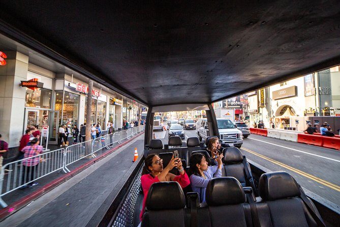 Hollywood Open Bus Tours - Key Points