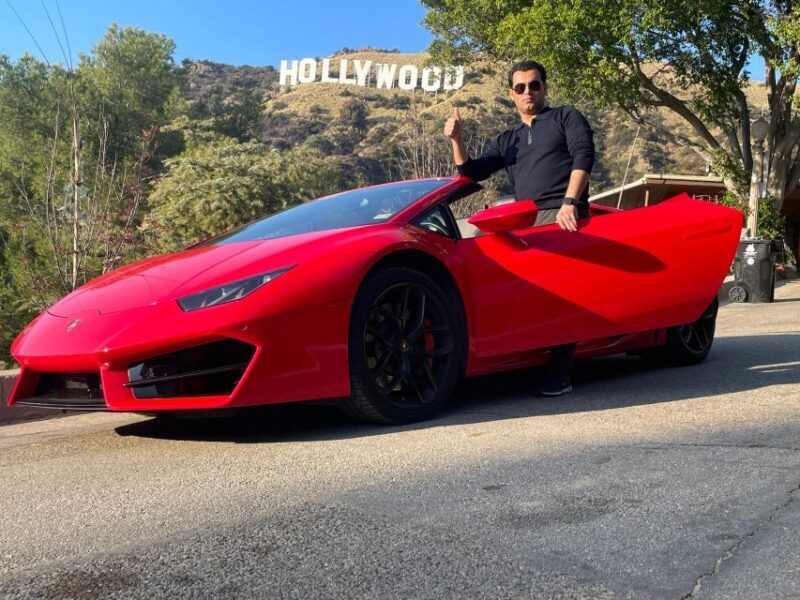 Hollywood Sign 50 Min Lamborghini tour (drive or be driven) - The Sum Up