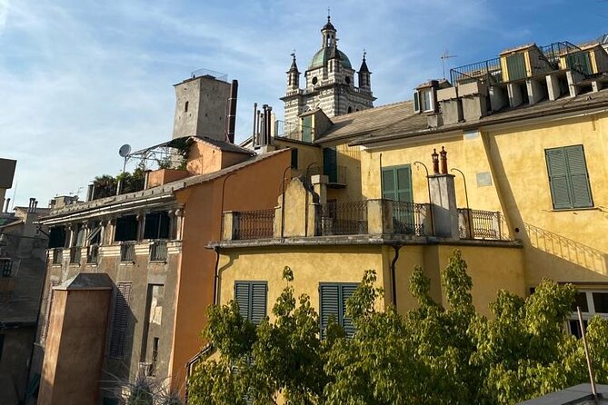 Homemade Pasta and Pesto Class with a Local Chef in Genoa - The setting: rooftop terrace views during the wait