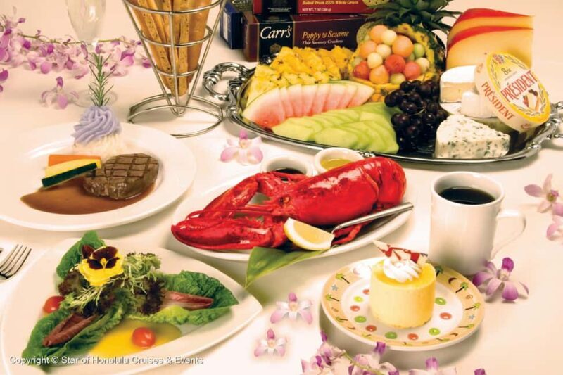 Honolulu: Sunset 5 Course Dinner Cruise with Entertainment - Key Points