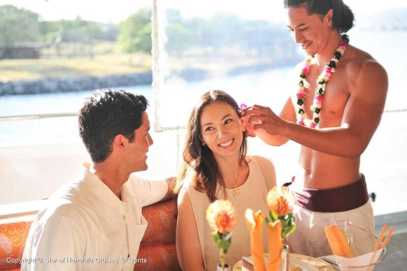 Honolulu: Sunset 5 Course Dinner Cruise with Entertainment - The Show and Cultural Highlights