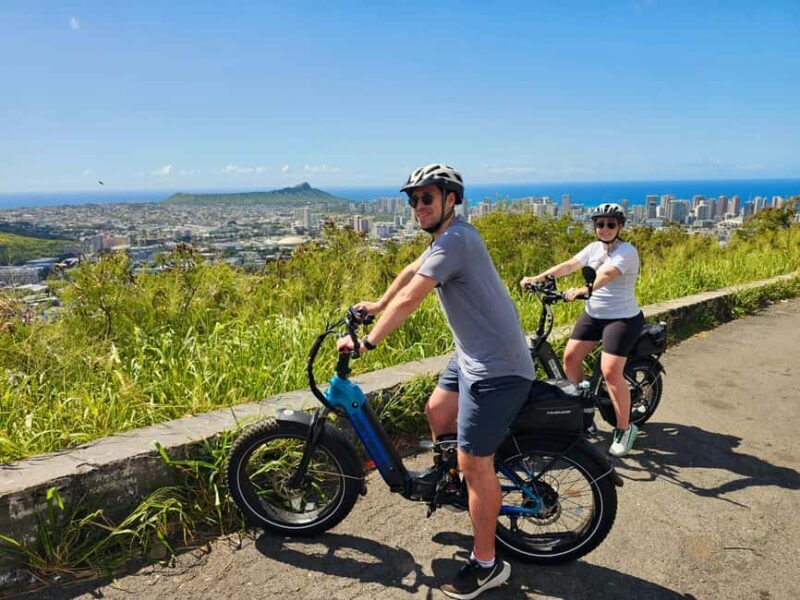 Honolulu: Tantalus Lookout (Mountains to Ocean) E-Bike Tour - The Ride and Itinerary in Detail