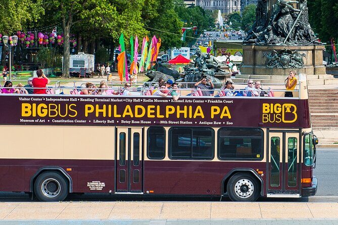 Hop On Hop Off Double Decker Bus Tour of Philadelphia - What the Reviews Say