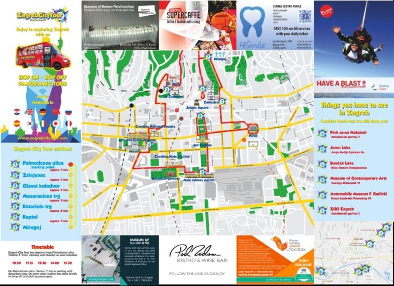 Hop On Hop Off Panoramic bus - Zagreb City Tour - The Experience: What It’s Like Riding the Zagreb Panoramic Bus