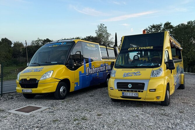 Hop-On Hop-Off Yellow Cabrio Tour: Discover Dubrovnik in 1.5 hour - Guides and commentary: where the value really shows