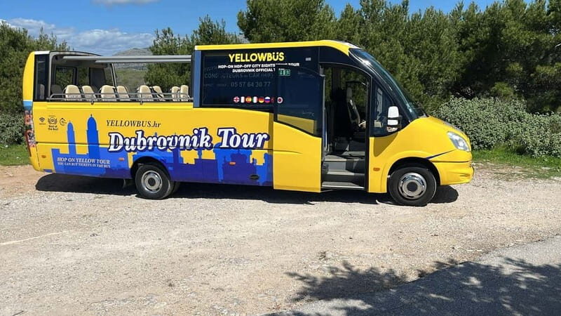Hop-On Hop-Off Yellow Cabrio Tour: See Dubrovnik in 90mins - Exploring Dubrovnik in 90 Minutes: What You Can Expect