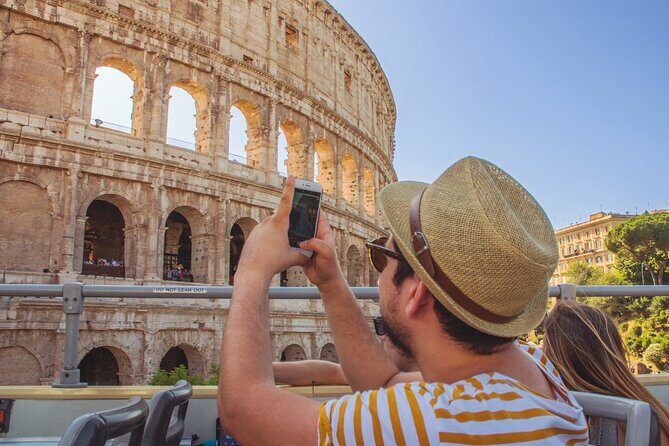 HopOn HopOff 1Day Rome Tour with Shuttle from/to Rome Airports - What You Can Expect During the Tour
