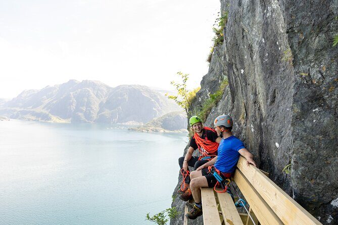 Hornelen Via Ferrata Wall of Witches Climbing Adventure - Key Points