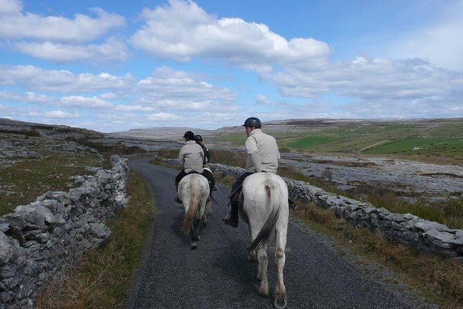 Horse riding - Burren Trail. Lisdoonvarna, Co Clare. Guided. 3 hours. - Key Points