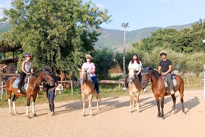 Horseback riding and aperitif 2 hours for beginners - FAQs