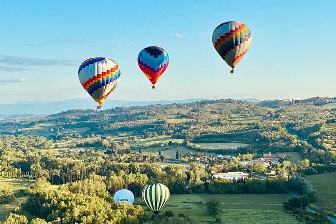 Hot Air Balloon flight in Tuscany countryside from Chianti - The Sum Up