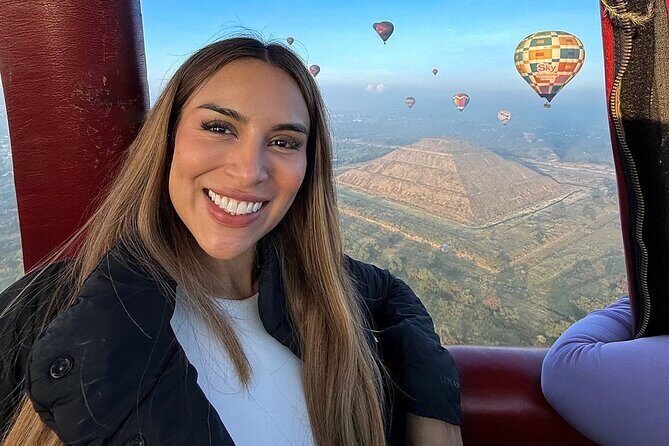 Hot Air Balloon Flight with Breakfast Cave and Pyramids Tour - Key Points