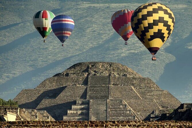 Hot Air Balloon Ride and Teotihuacan Pyramids Excursion - Key Points